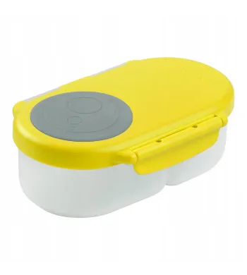 B.Box Snackbox szczelny pojemnik na przekąski i jedzenie  Lemon Sherbet